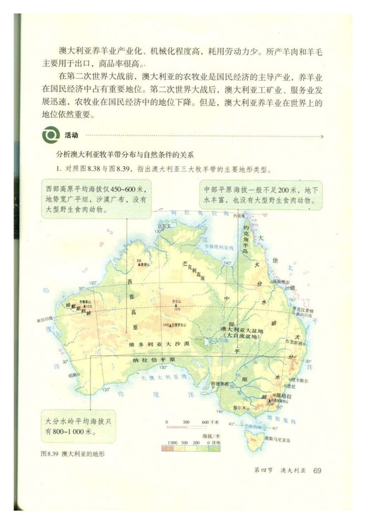 2012部编版七年级地理下册澳大利亚羊带分布与自然条件的关系第0页