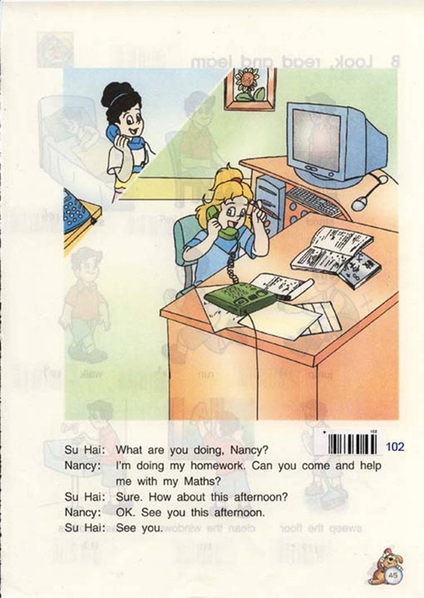 苏教版小学五年级英语上册Doing housework第2页