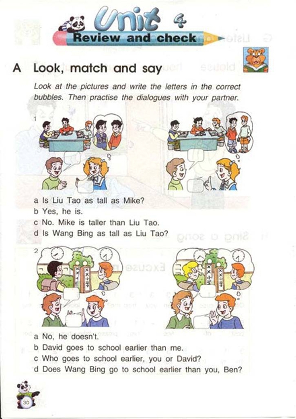 苏教版小学六年级英语下册Review and chec…第0页