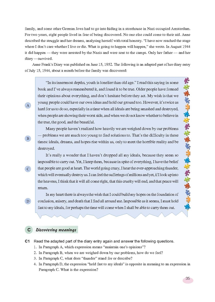 新世纪版高中高三英语上册Module two…第3页