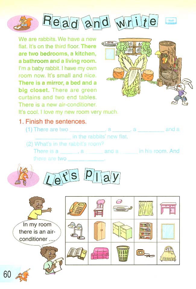 人教版小学五年级英语上册Unit 5 my …第3页