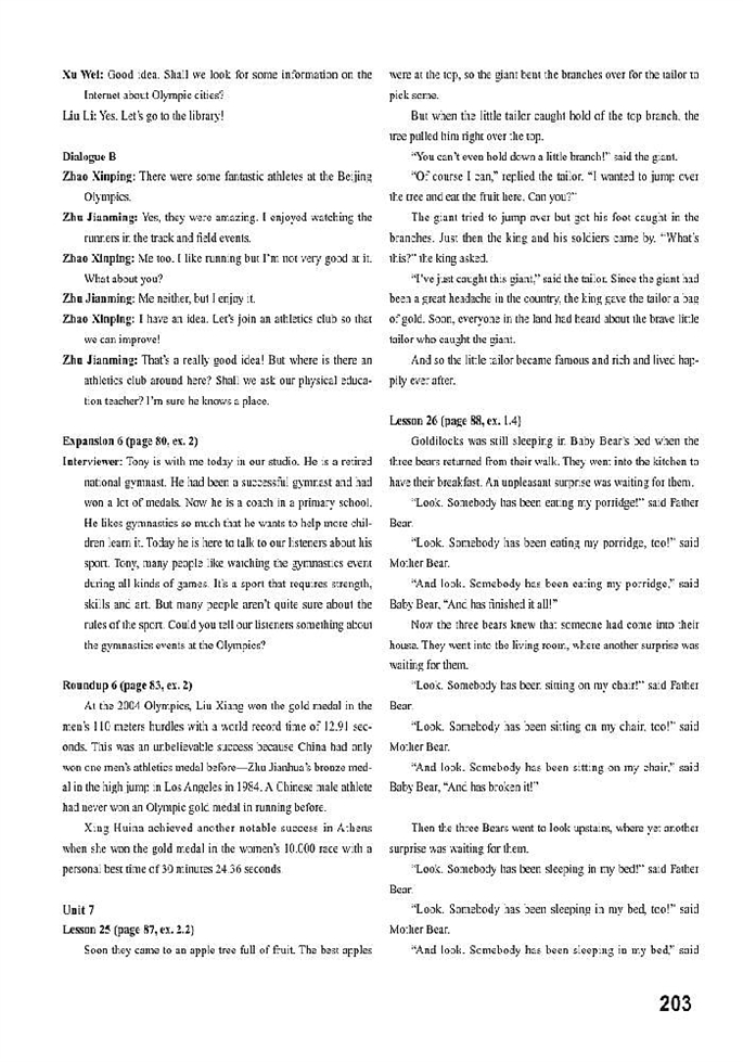北师大版初中英语初三英语全册Tapescripts第6页