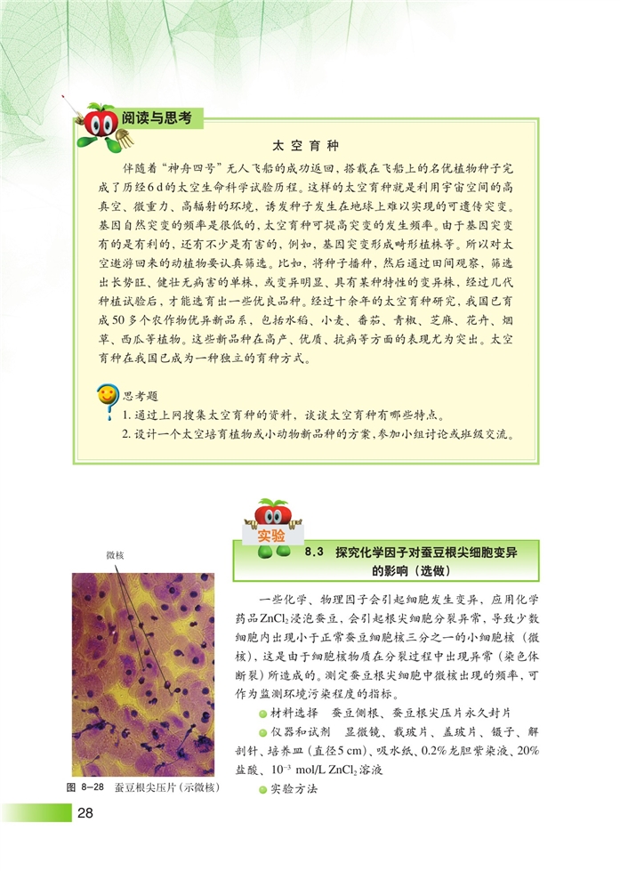 沪科版高中高三生命科学生命科学（第三册）变异第7页