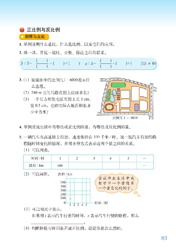 北师大版六年级数学下册总复习第20页