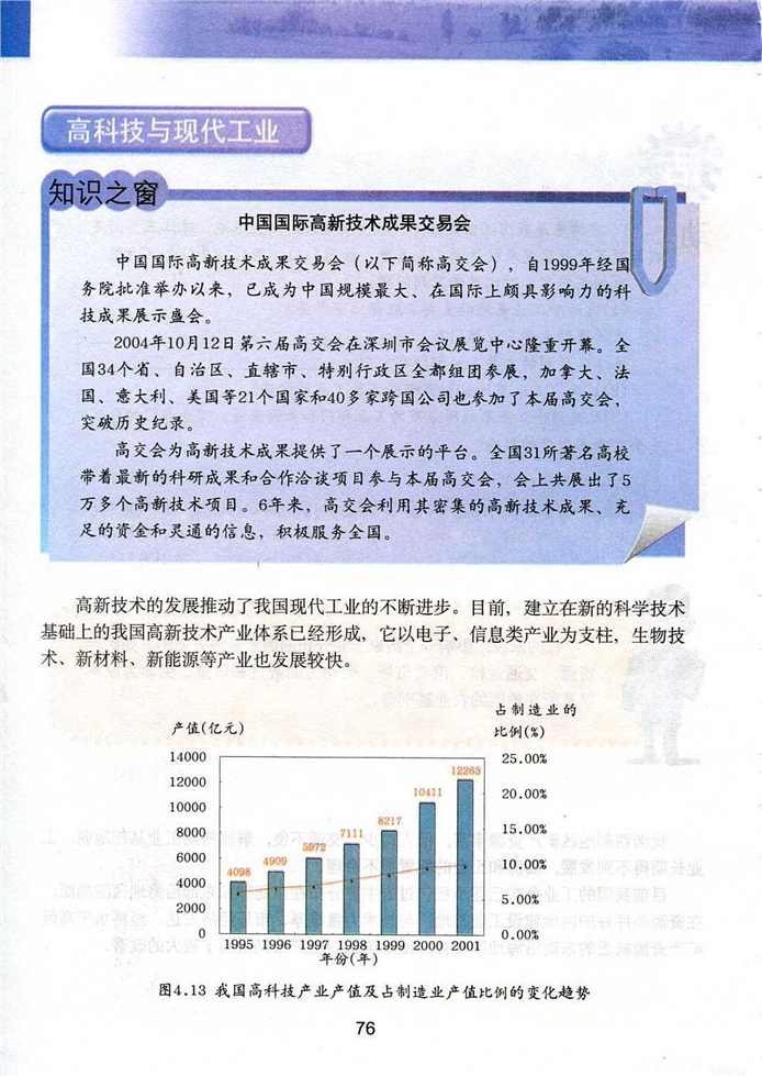 粤教版初中地理初二地理上册全面协调发展工业第5页