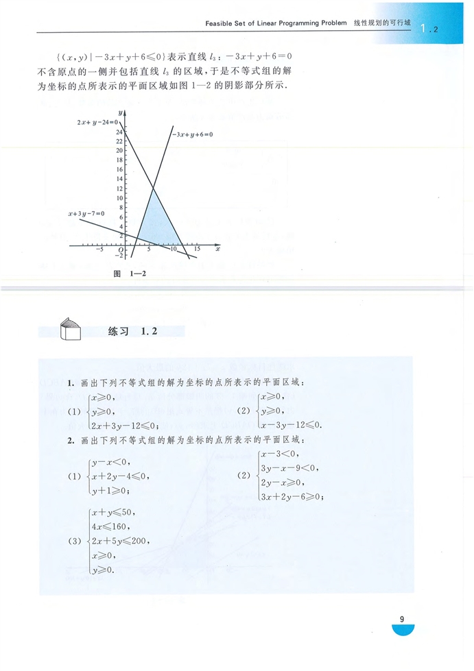 沪教版高中高三数学拓展2（文科、技艺）线性规划的可行域第2页