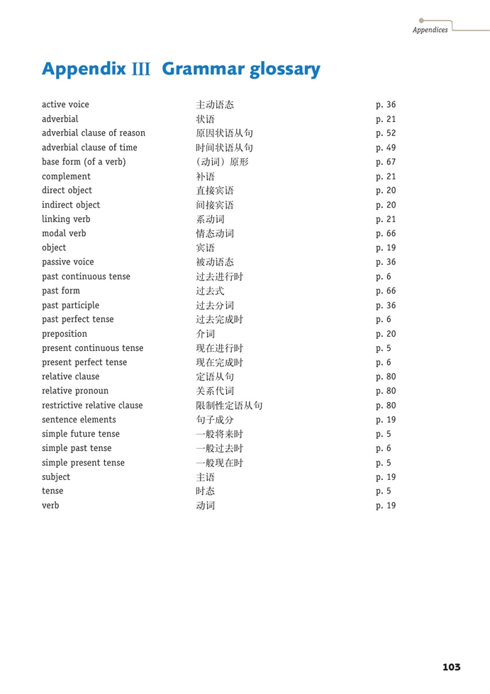 牛津上海版高中高一英语上册AppendixⅢ …第0页