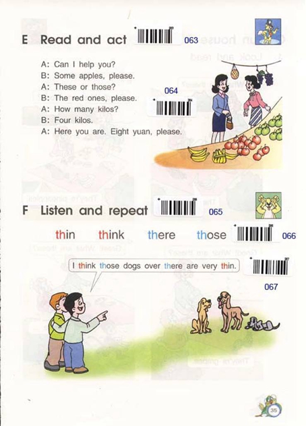 苏教版小学四年级英语下册Buying fru…第6页