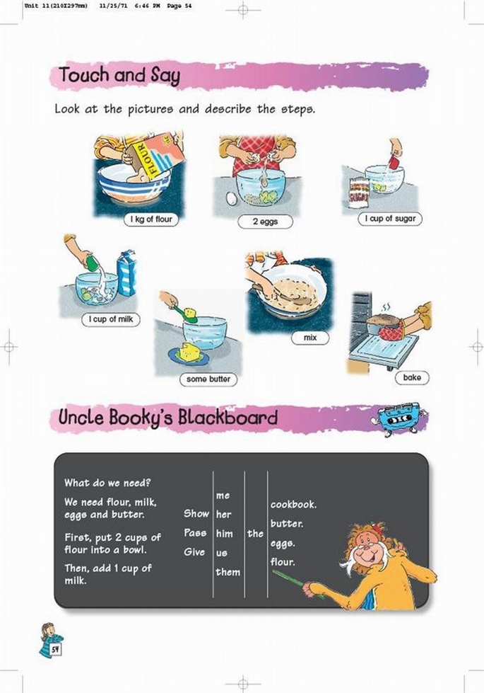 北师大版小学五年级英语下册Cooking wi…第5页