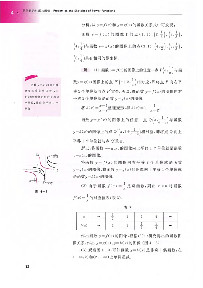 沪教版高中高一数学上册幂函数的性质与图像第3页