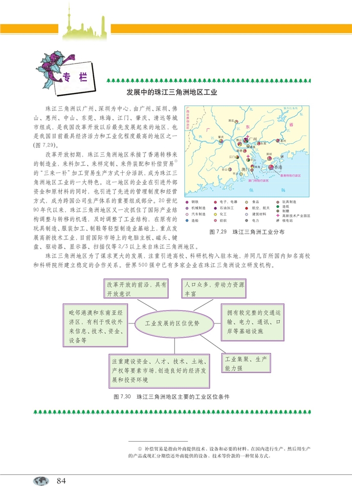 中图版高中高一地理第二册工业区位于工业区第9页