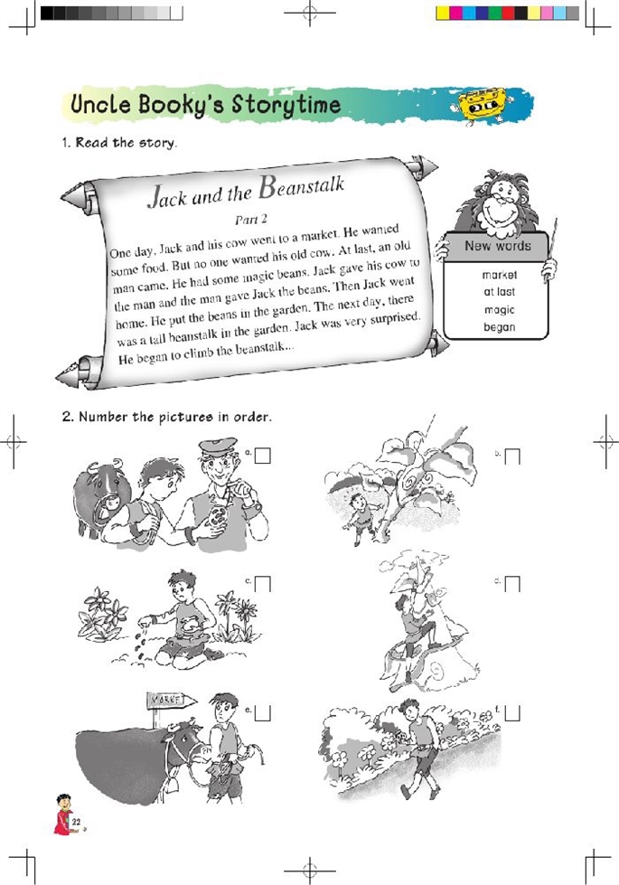 北师大版小学五年级英语上册Mocky’s ba…第9页