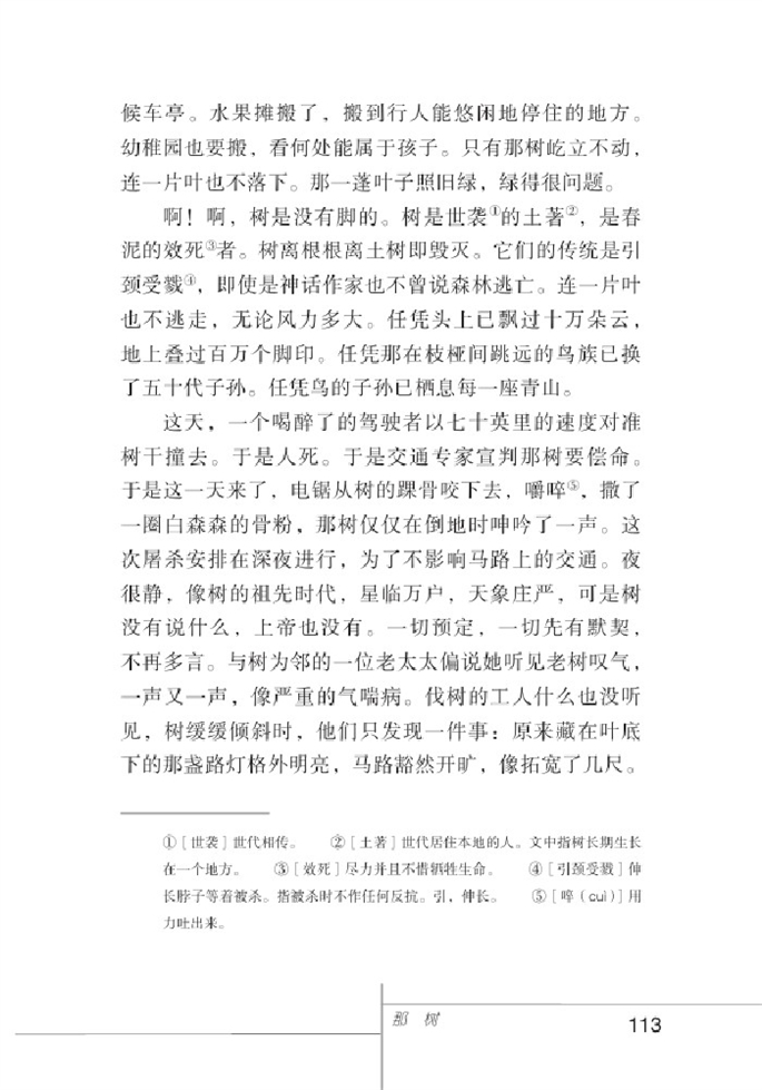 北师大版初中语文初三语文下册比较探究第2页