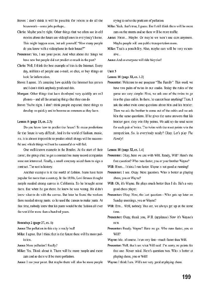 北师大版初中英语初三英语全册Tapescripts第2页