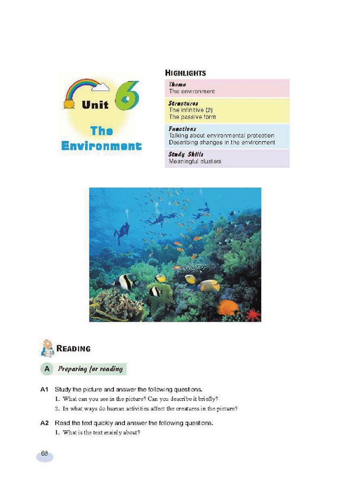 新世纪版高中高二英语上册The environment第0页