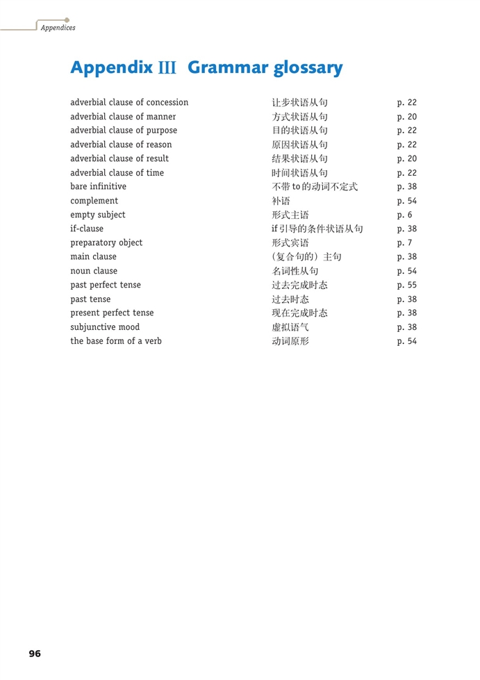 牛津上海版高中高三英语上册AppendixⅢ …第0页