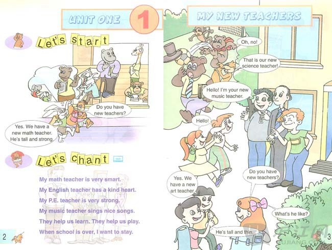 人教版小学五年级英语上册Unit 1 my …第0页