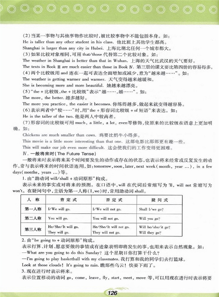 仁爱版初中初二英语上册语法第5页