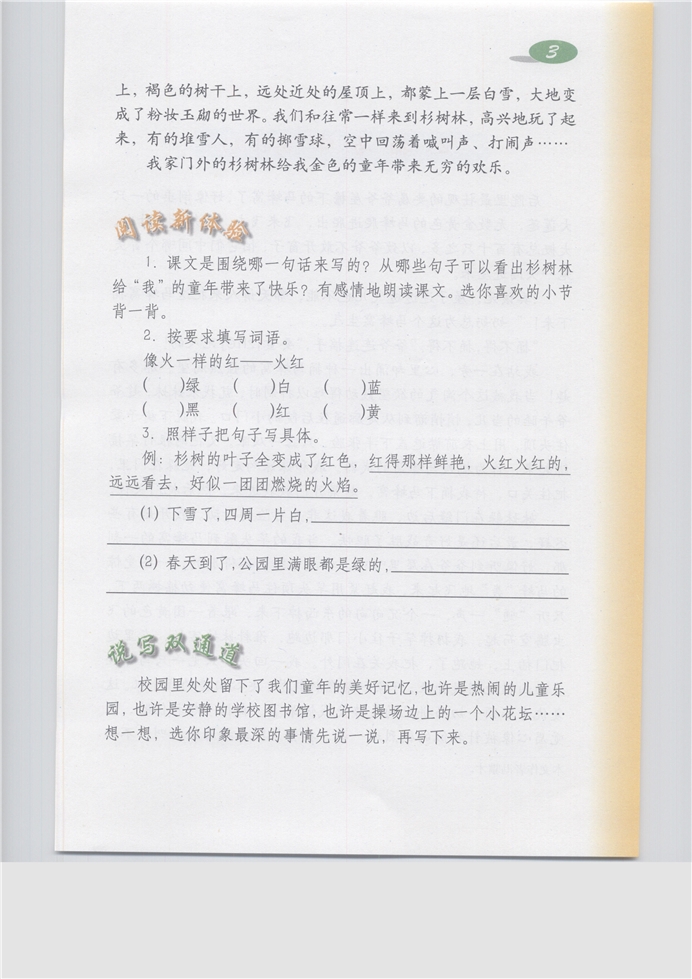 沪教版小学五年级语文上册瑞恩的井第0页