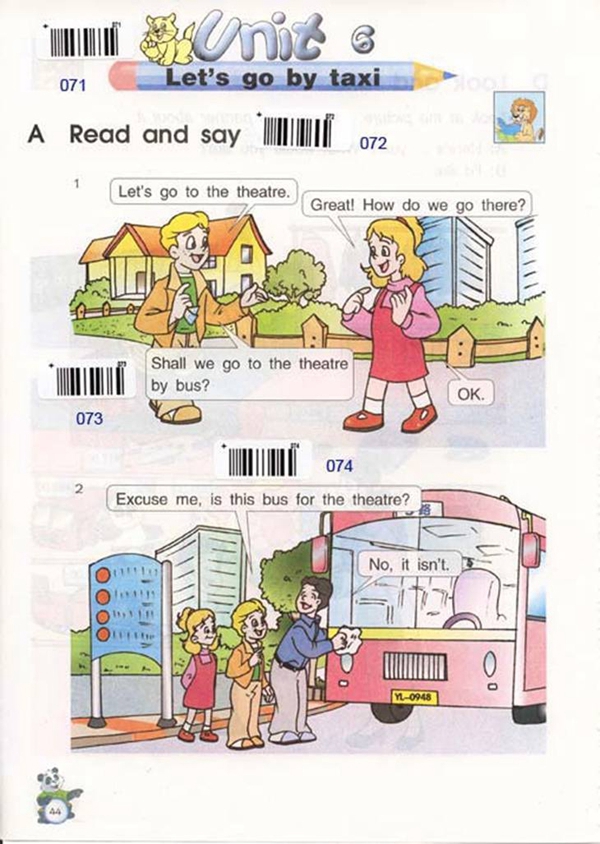苏教版小学四年级英语下册Let's go b…第0页