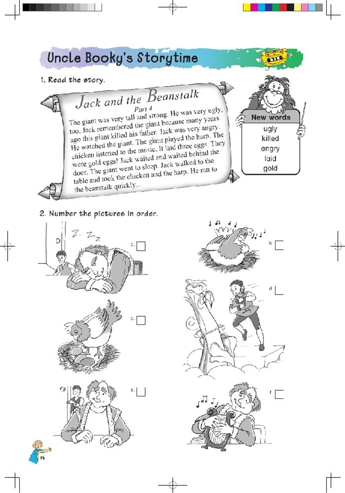 北师大版小学五年级英语上册Mocky’s birthda…第9页