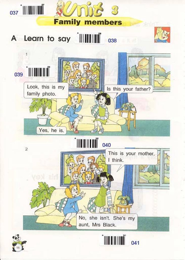 苏教版小学三年级英语下册Family mem…第0页