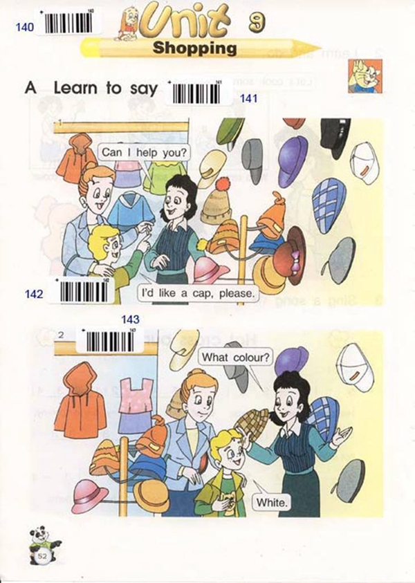 苏教版小学三年级英语下册Shopping第0页