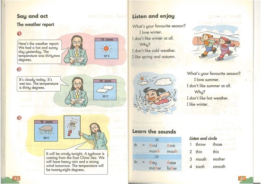 沪教版小学五年级英语下册（牛津版）module 3 t…第4页