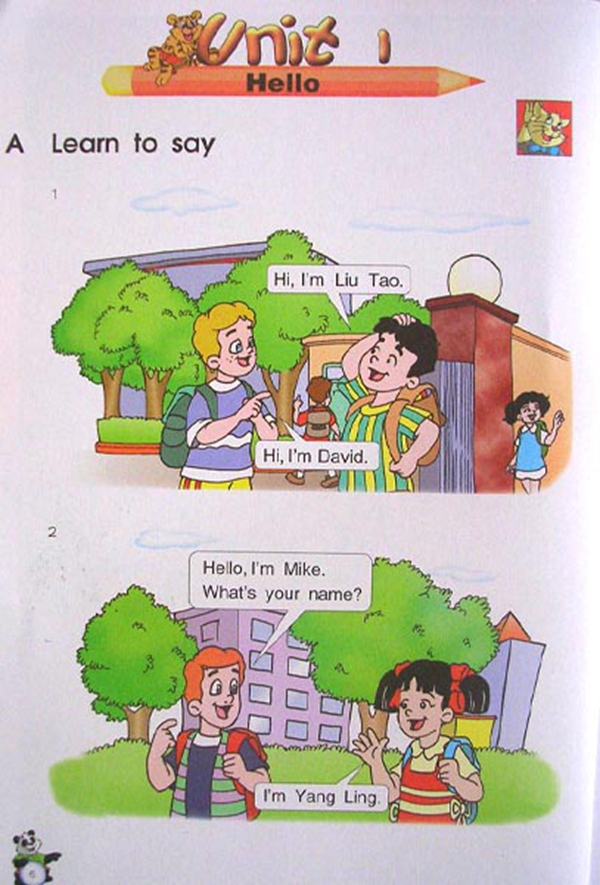 苏教版小学三年级英语上册Hello第0页
