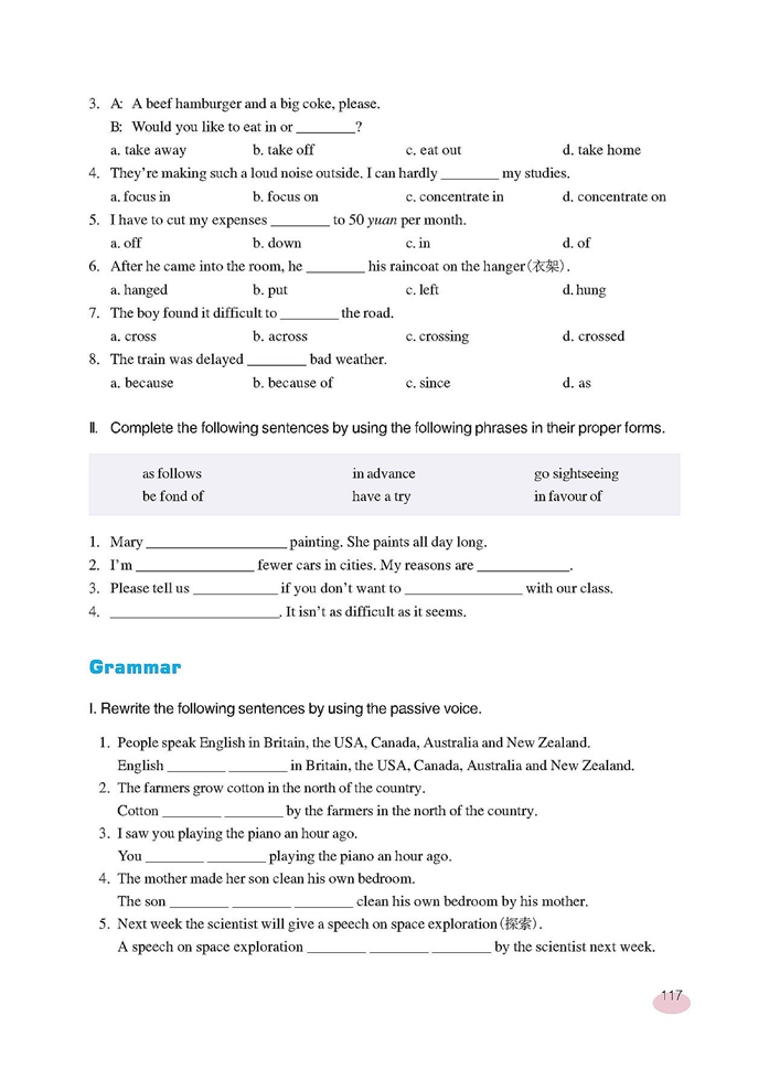 新世纪版初中英语初三英语下册Lesson Five第3页