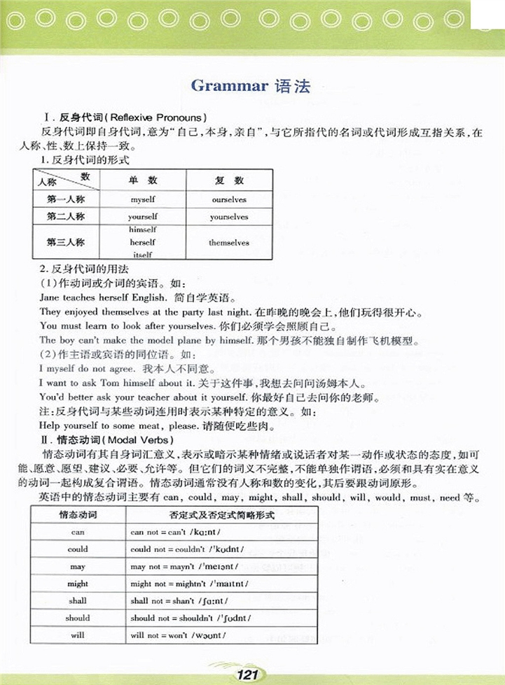 仁爱版初中初二英语上册语法第0页