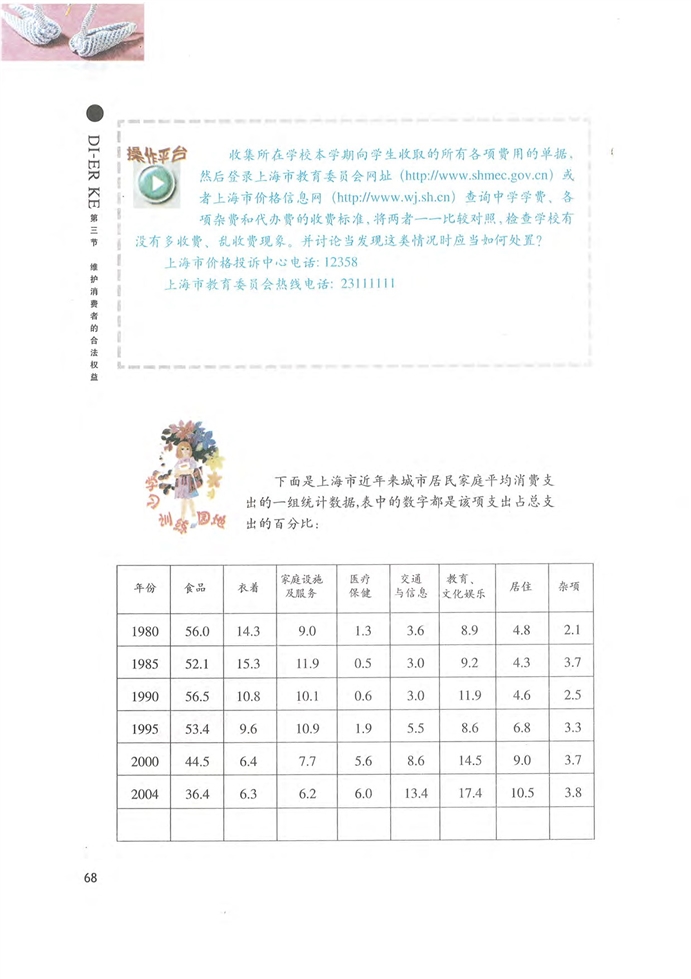 沪教版高中高一政治上册维护消费者的合法权益第10页