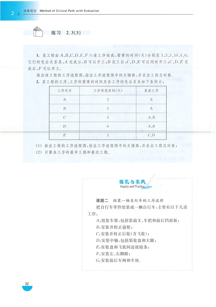 沪教版高中高三数学拓展2（文科、技艺）统筹规划第8页