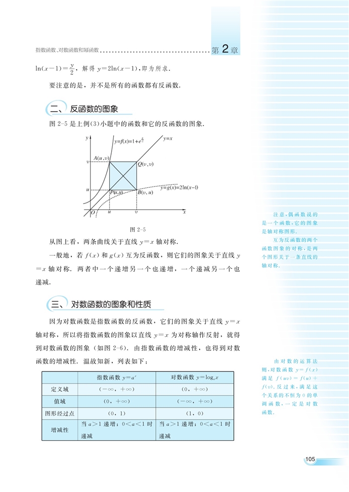 湘教版高中高一数学必修一对数函数第15页