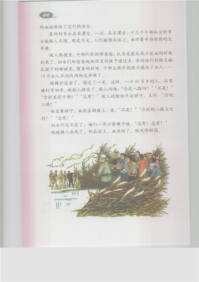 沪教版小学五年级语文上册采蒲台的苇第1页