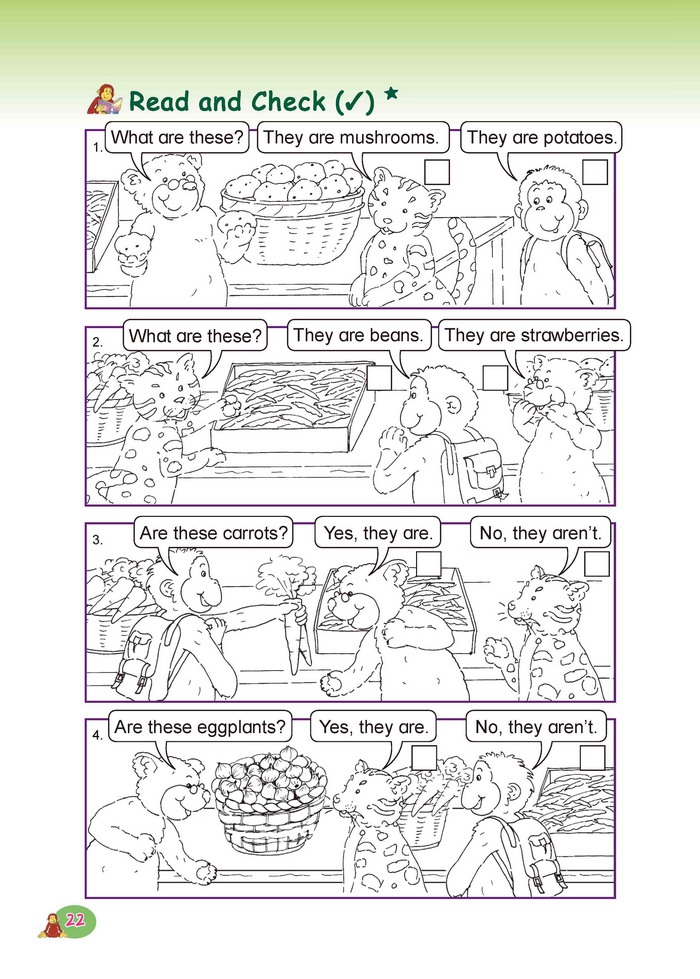 北师大版小学二年级英语下册Vegetables第9页