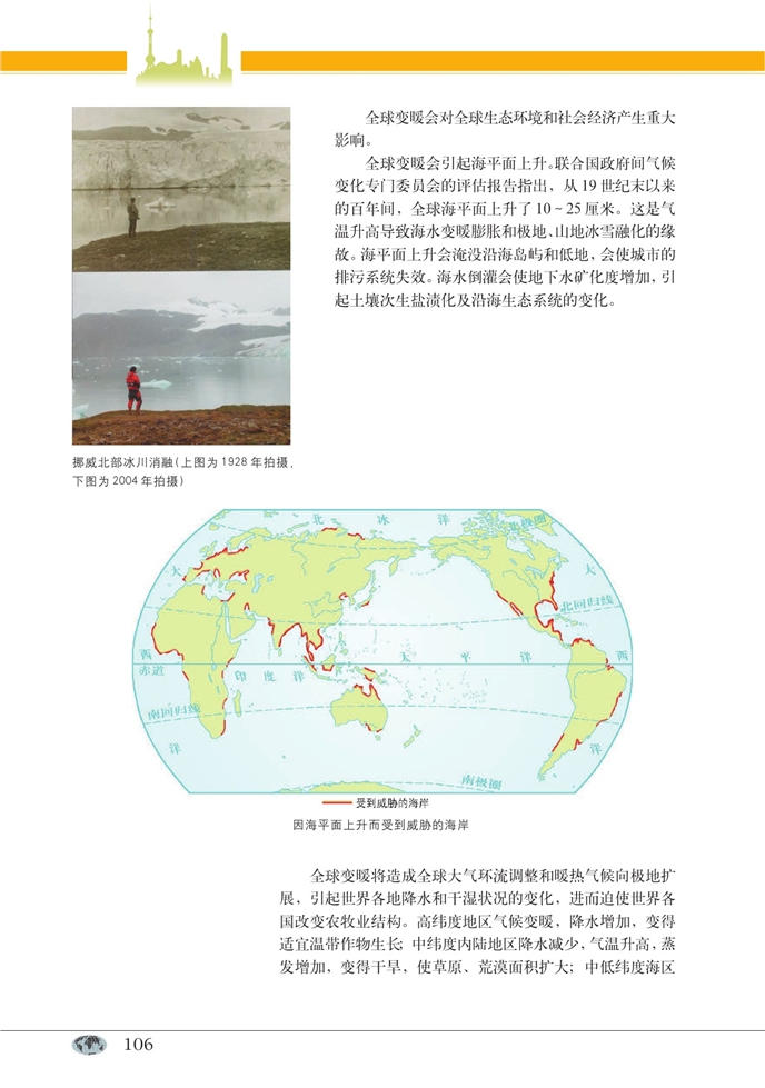 中图版高中高一地理第一册人类活动与气候第2页