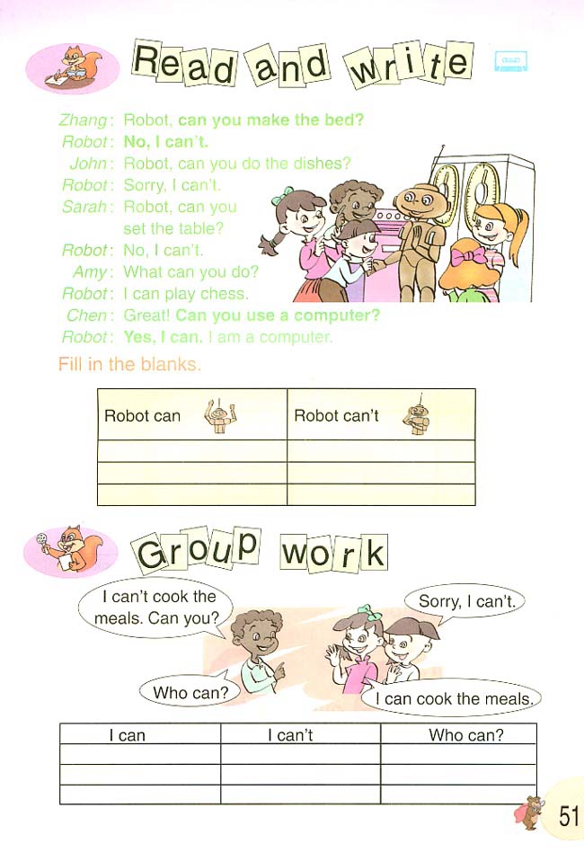人教版小学五年级英语上册Unit 4  Wh…第6页