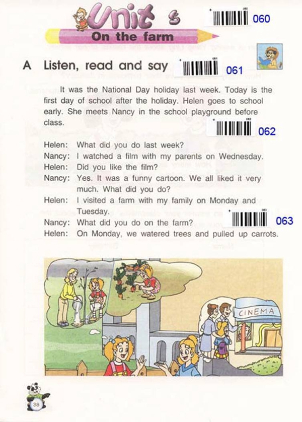 苏教版小学六年级英语上册On the farm第0页