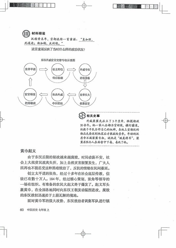 部编版七年级历史上册第13课 东汉的兴亡第2页