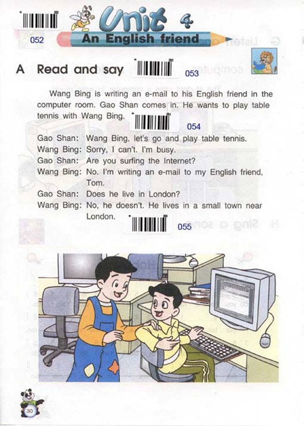 苏教版小学五年级英语下册An English…第0页