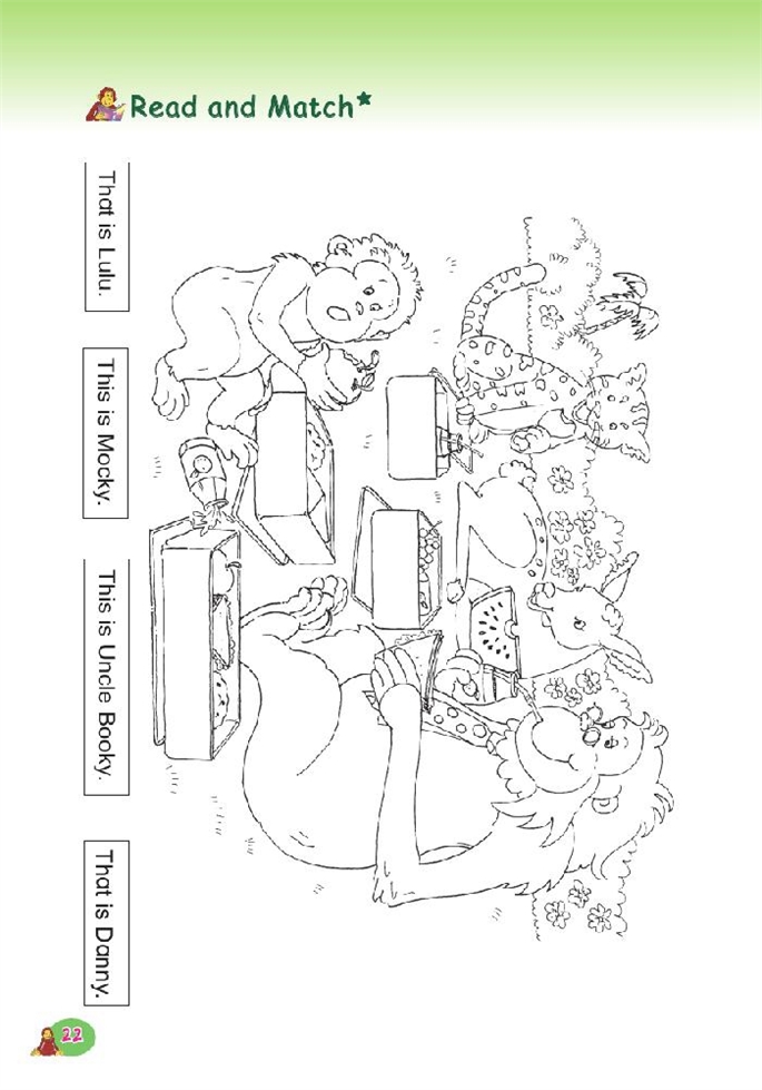 北师大版小学二年级英语上册Mocky’s friends第9页