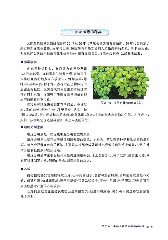 北师大版高中高二生物必修3植物生命活动的调节第5页