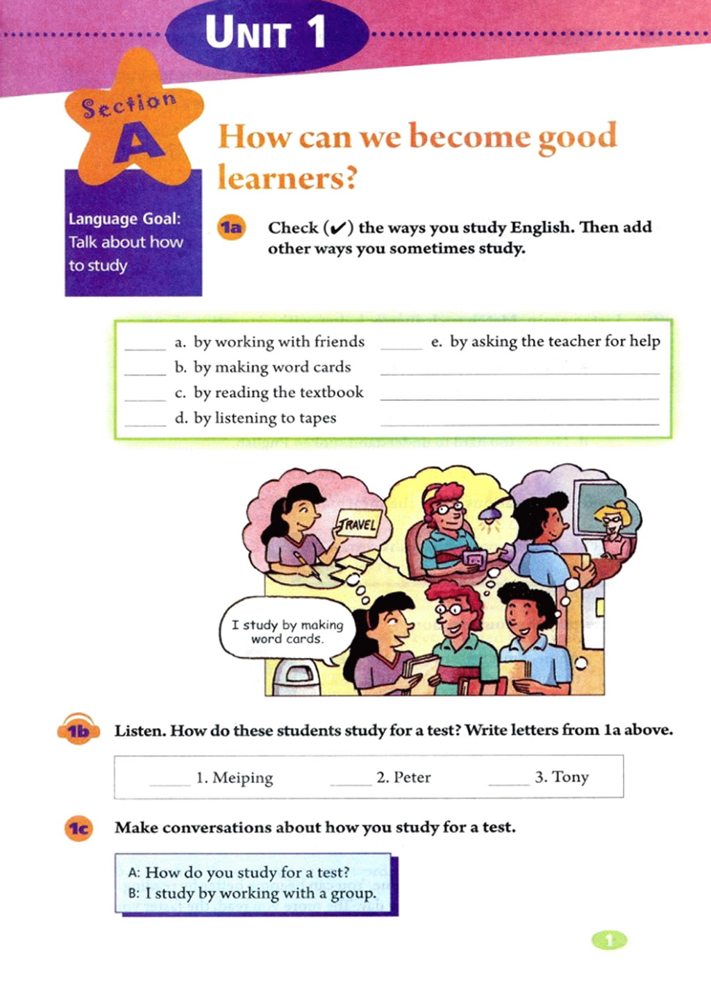 部编版九年级英语全册Unit 1 How can we become good learners?第0页