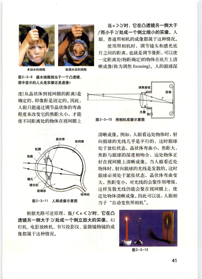 沪教版初中物理初二物理上册透镜成像第2页