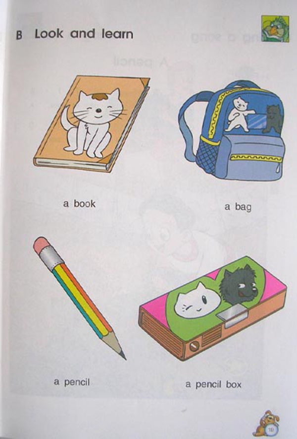 苏教版小学一年级英语上册My bag第2页