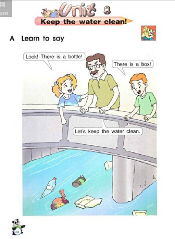 苏教版小学二年级英语下册Keep the water …第0页