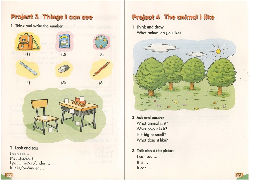 沪教版小学二年级英语上册（牛津版）project 3 …第0页