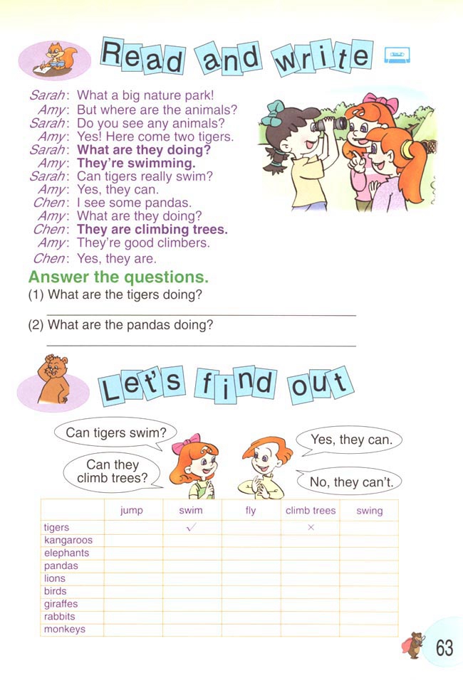 人教版小学五年级英语下册Unit 5 Loo…第6页