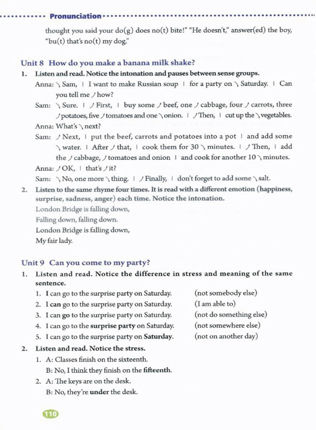 部编版八年级英语上册Pronunciation第3页